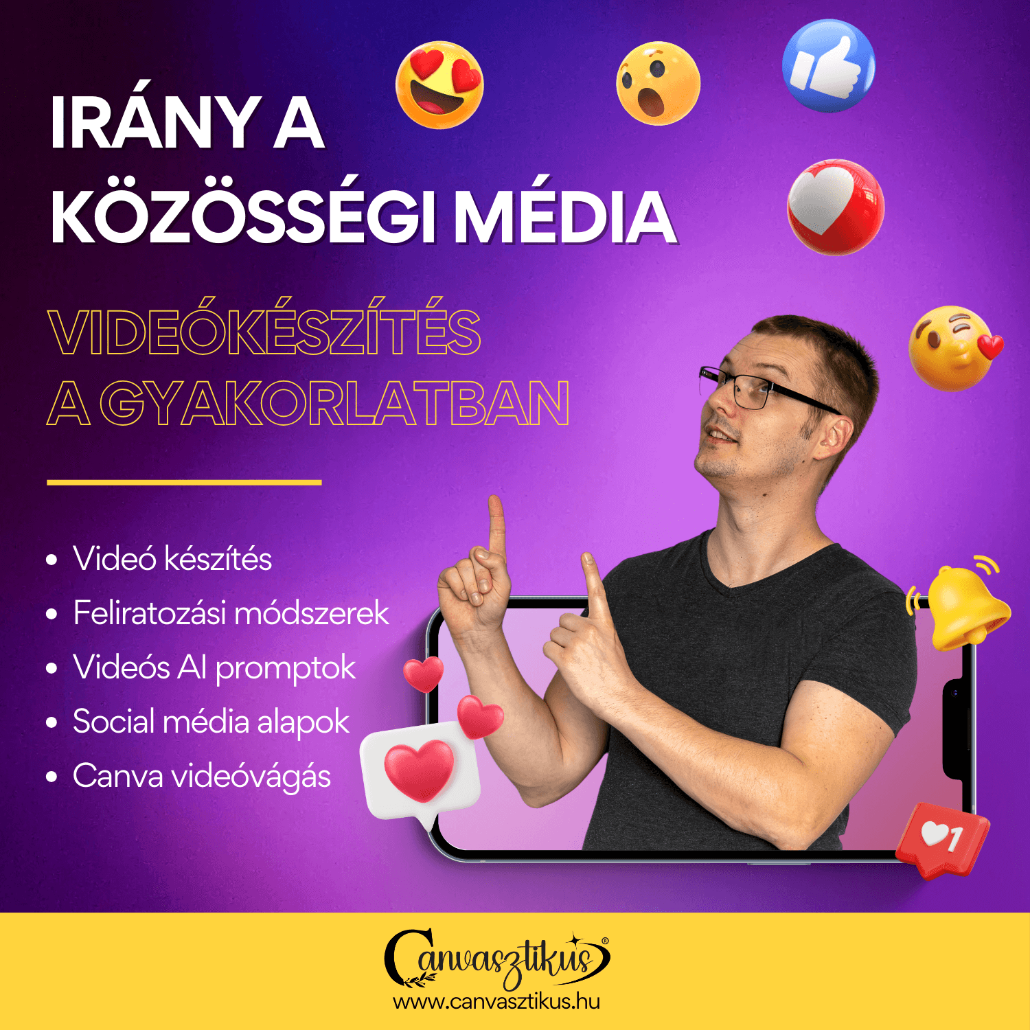 Irany a KOZOSSEGI MEDIA termekkep
